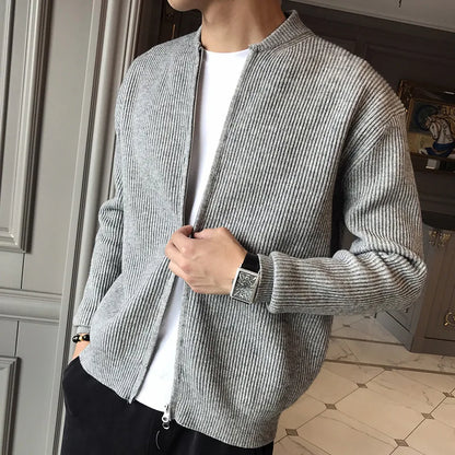 Jack Zip-Up Wool Cardigan