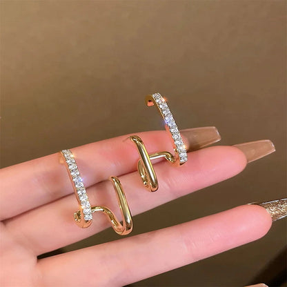 Harper Double-Hoop Earrings