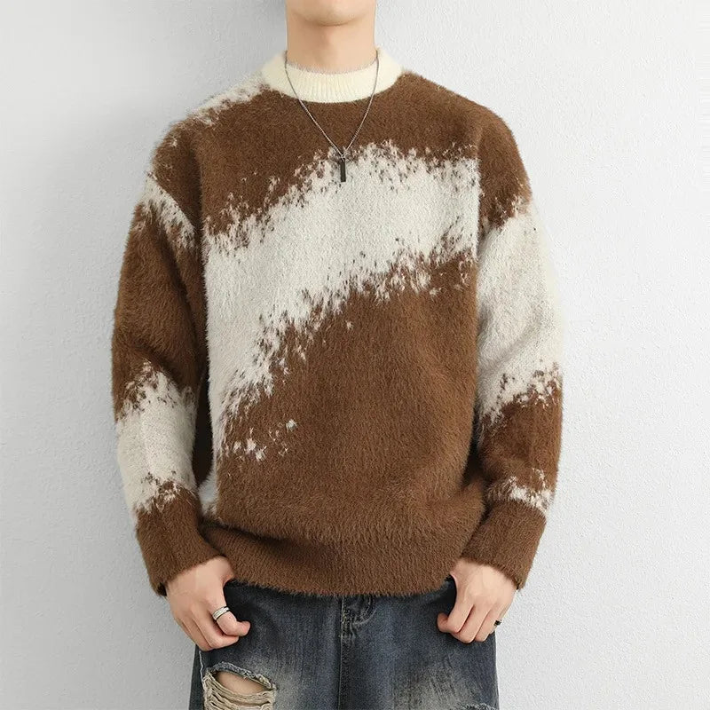 Jonas Abstract Wool Sweater