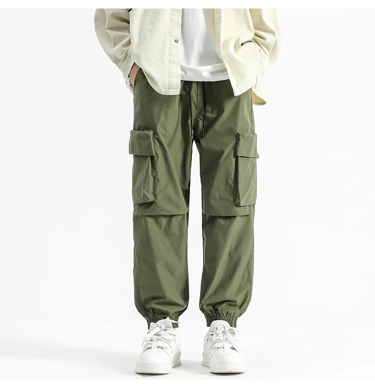 Aden Drawstring Cargo Pants