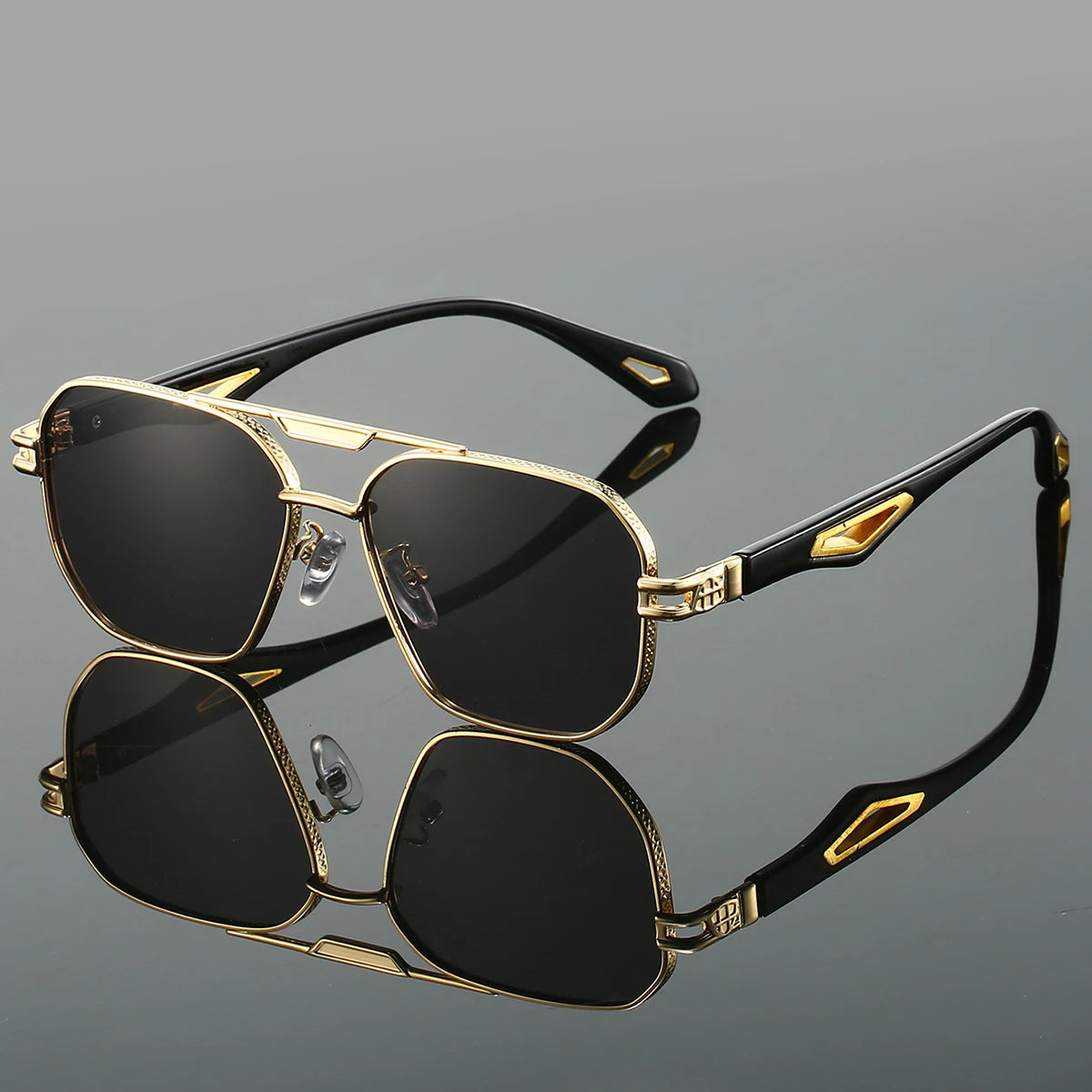 Casablanca Square Aviator Shades