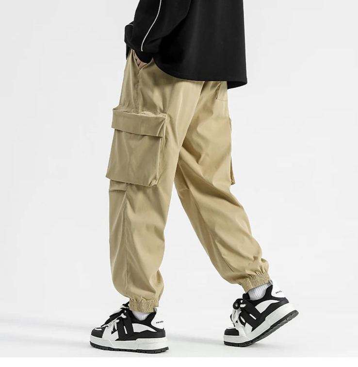 Aden Drawstring Cargo Pants