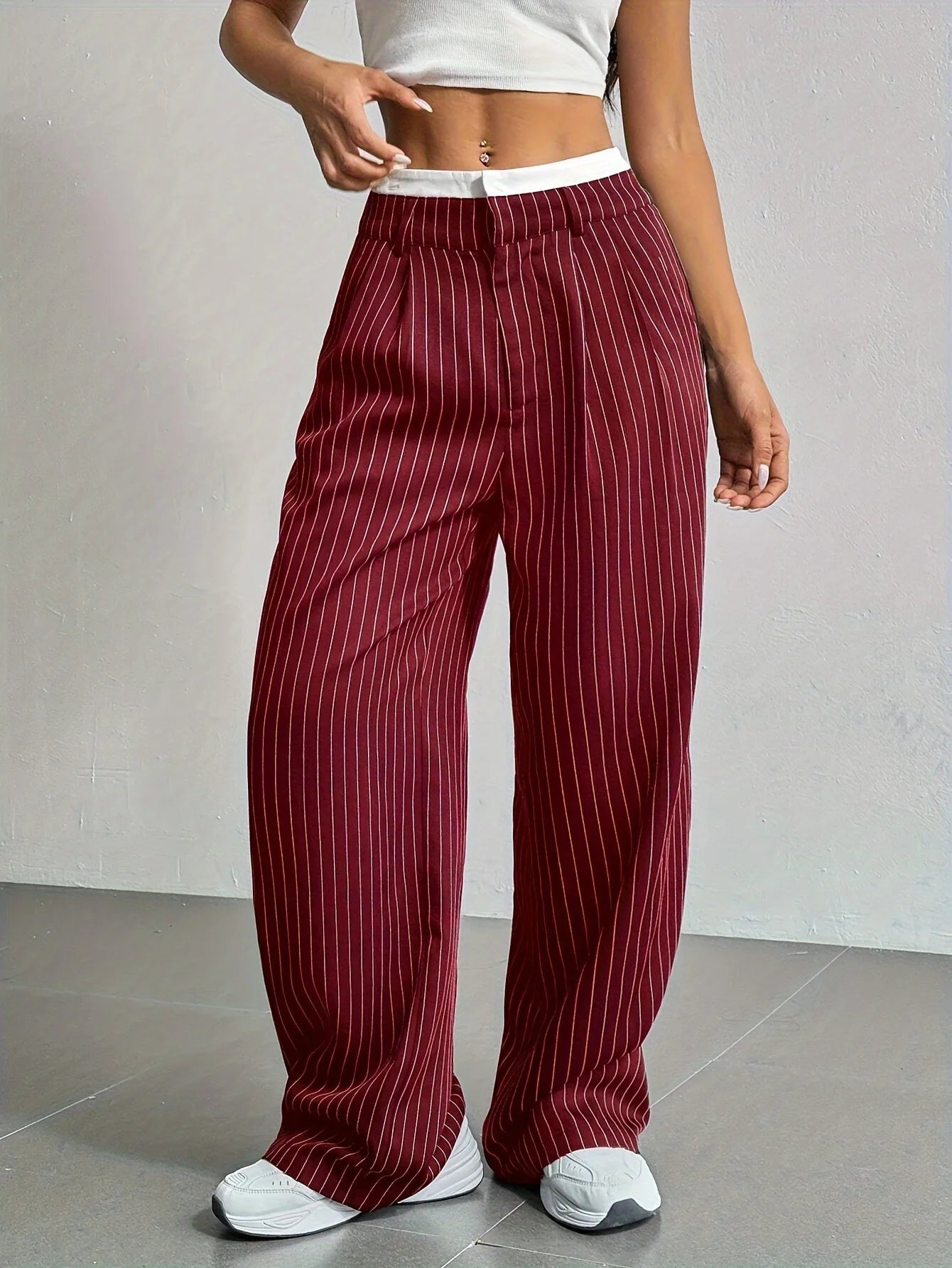 Samantha High Waist Trousers