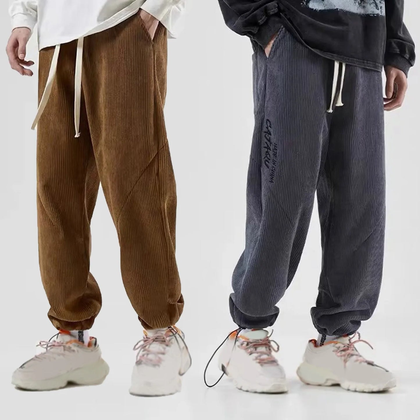 Sawyer Drawstring Corduroy Pants