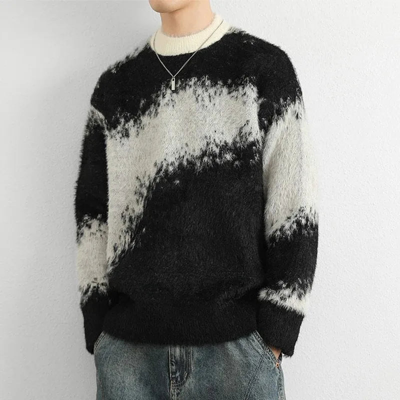 Jonas Abstract Wool Sweater