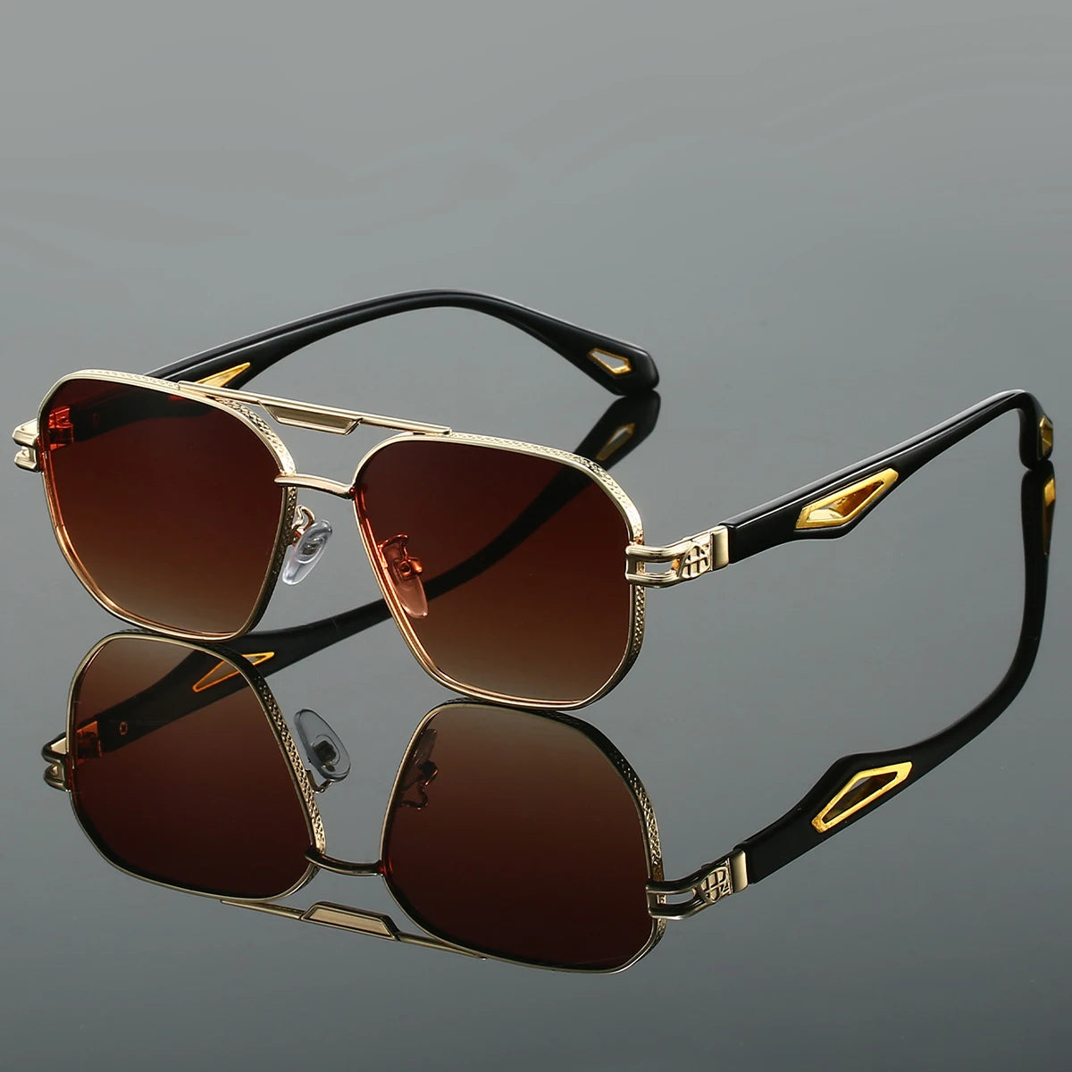 Casablanca Square Aviator Shades