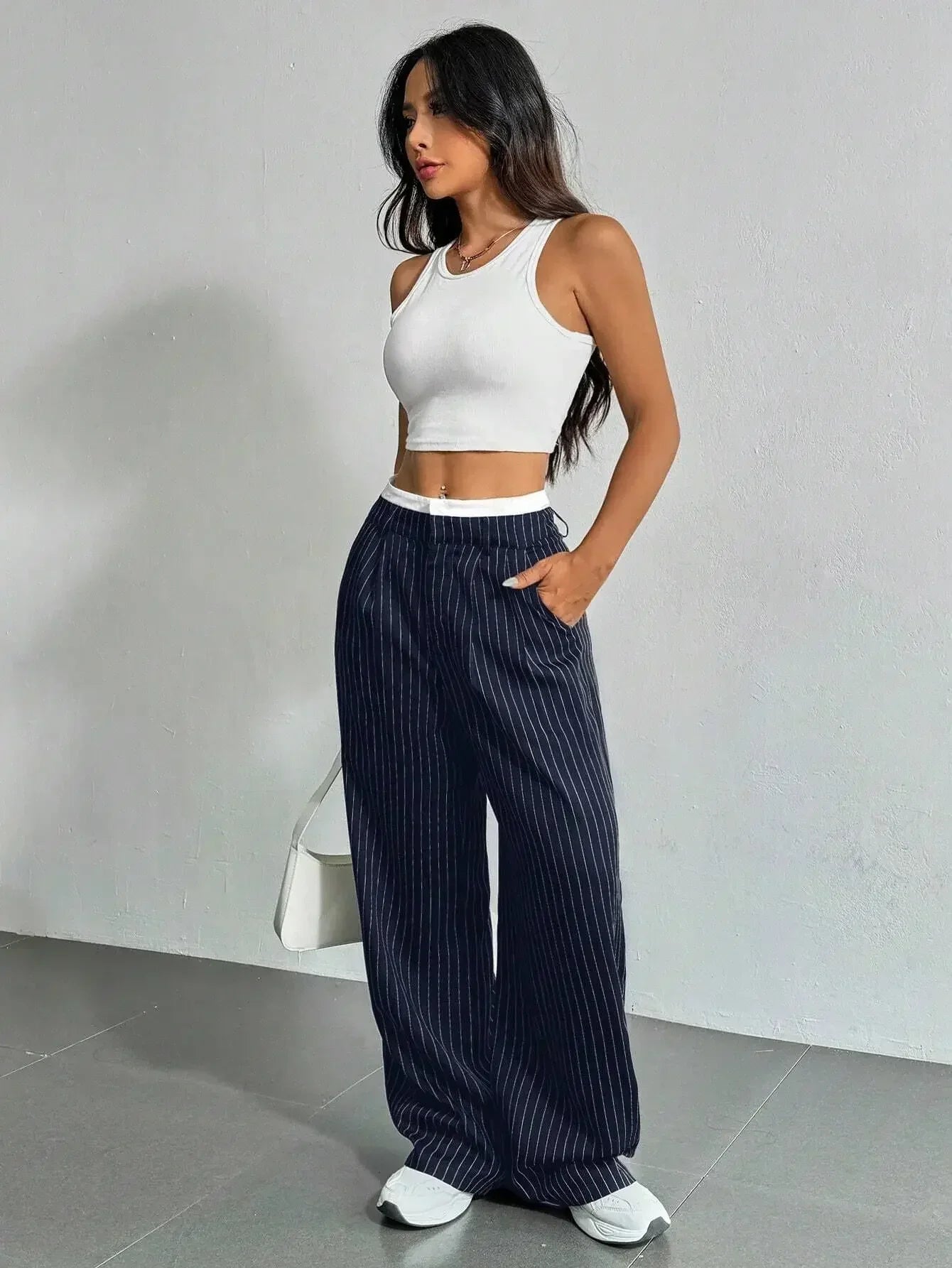 Samantha High Waist Trousers