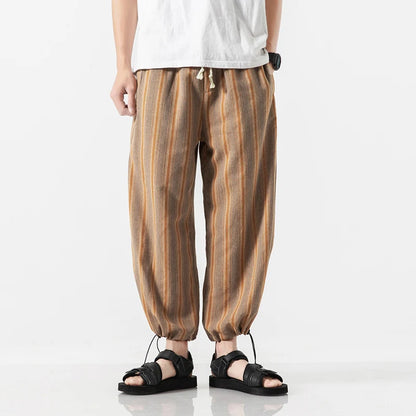 Edin Pinstripe Harem Pants