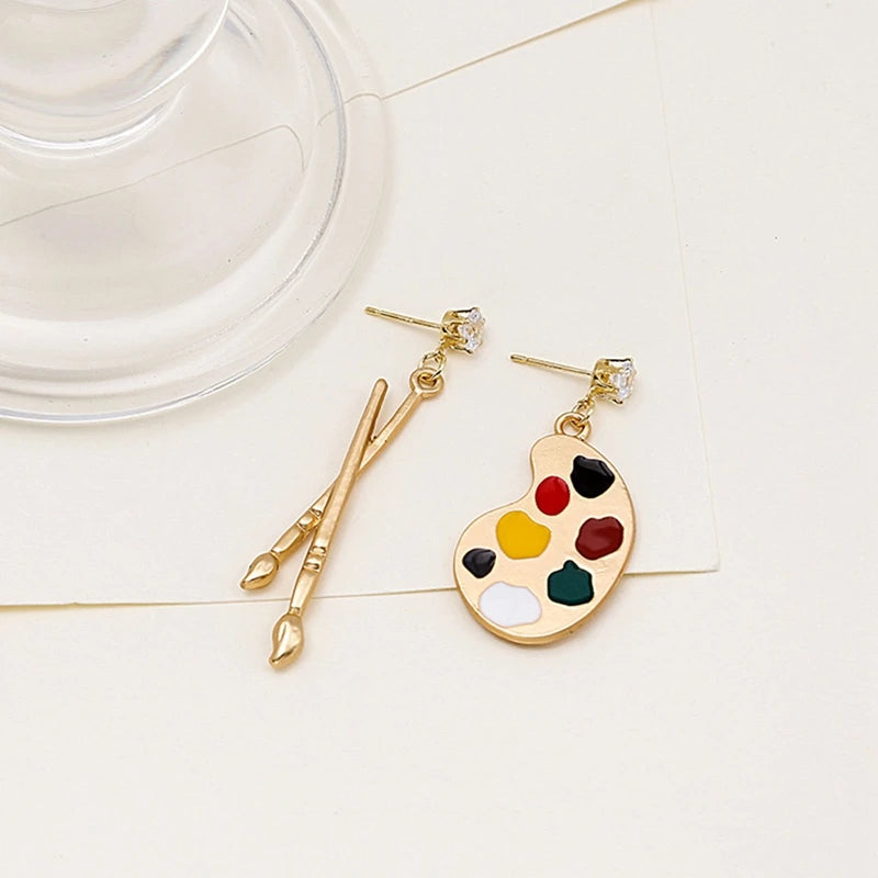 Painter's Palette Earrings