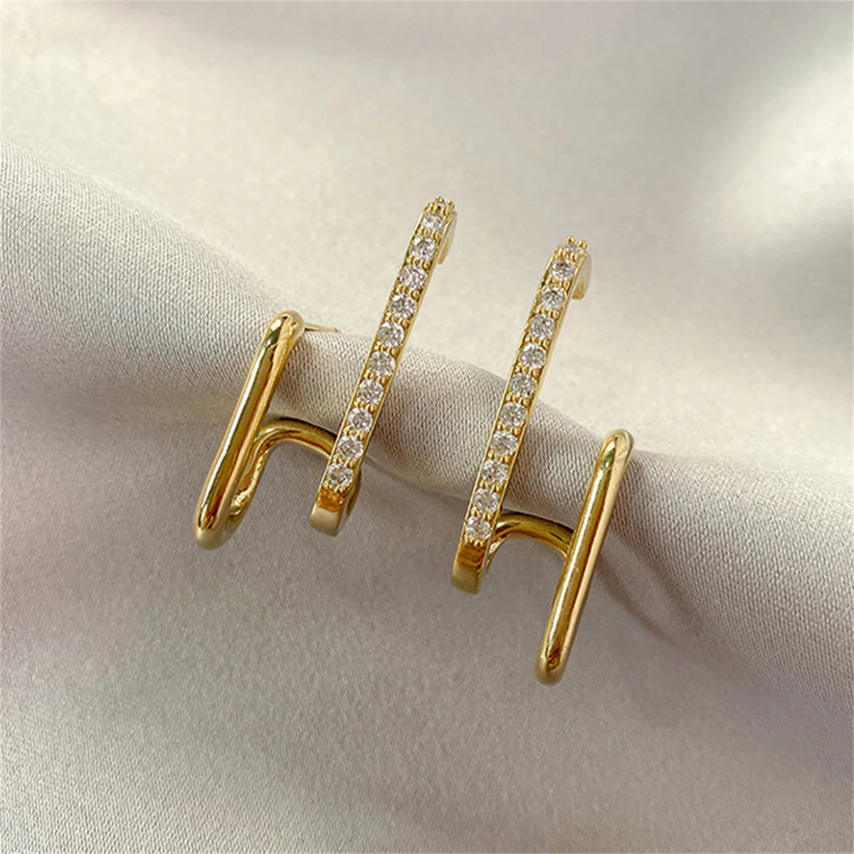 Harper Double-Hoop Earrings