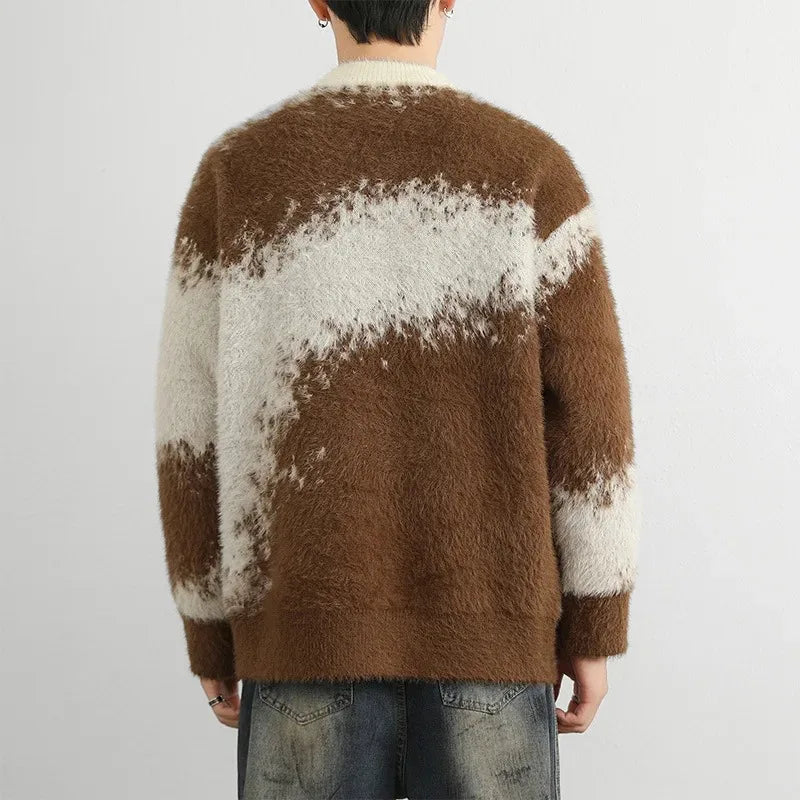 Jonas Abstract Wool Sweater