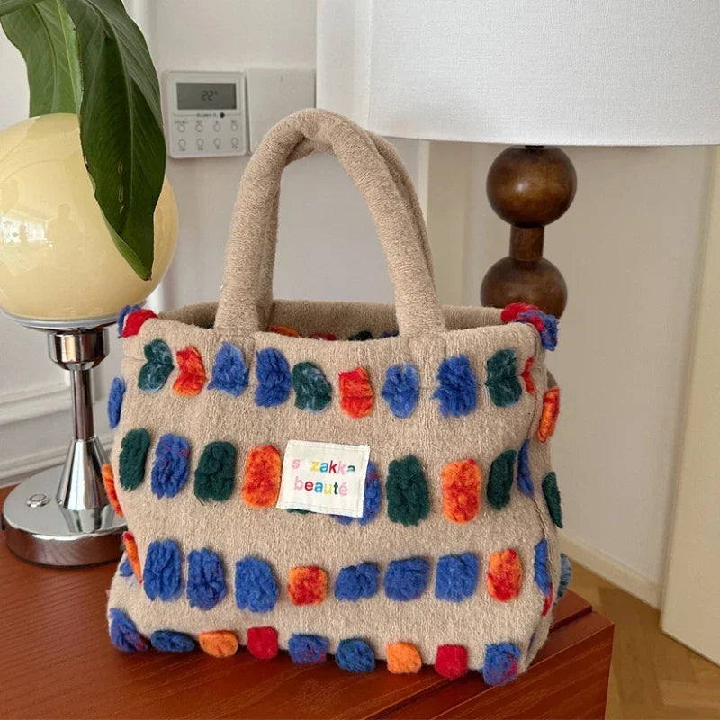 Polly Textured Tote Bag