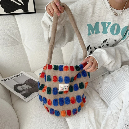 Polly Textured Tote Bag