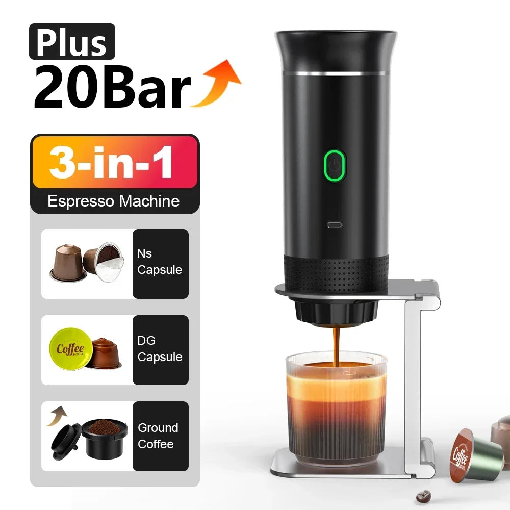 Portable 3-in-1 Espresso Machine